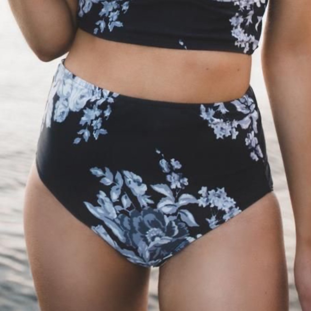 Albion Fit Antigua Slate Midi Swim Bottoms